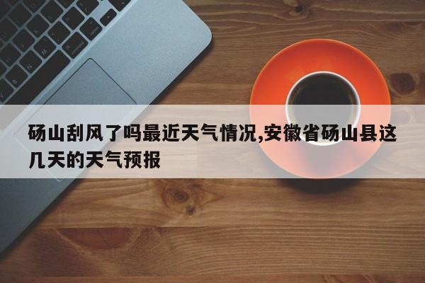 砀山刮风了吗最近天气情况,安徽省砀山县这几天的天气预报 第1张